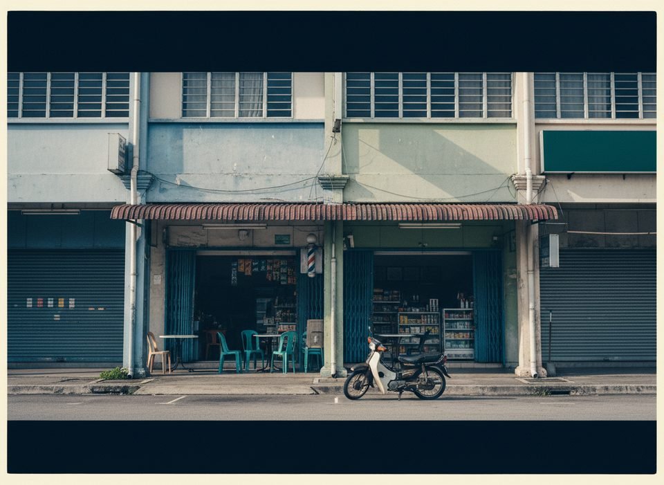 Shoplots in Petaling Jaya.